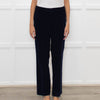 Weekend Max Mara Navy Blue Needle Corduroy Trousers