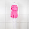 Melissa Odabash Pink Off the Shoulder Mini Dress