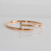 Cartier Diamond Rose Gold Juste Un Clou Bangle