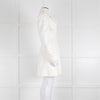 Maggie Marilyn Cream Twill Blazer With Pleated Shoulders