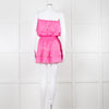 Melissa Odabash Pink Off the Shoulder Mini Dress