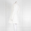 Maggie Marilyn Cream Twill Blazer With Pleated Shoulders