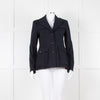 Me + Em Navy Military Style Jacket