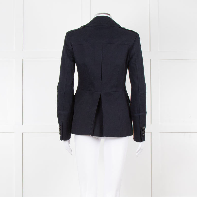 Me + Em Navy Military Style Jacket