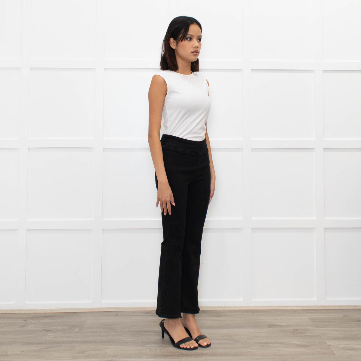 Frame Black Pull One Jeans