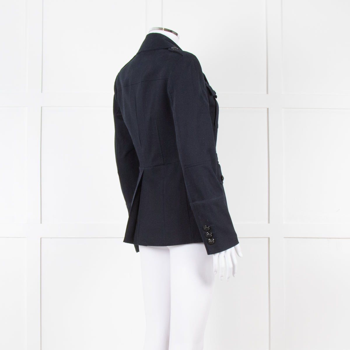 Me + Em Navy Military Style Jacket