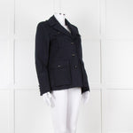 Me + Em Navy Military Style Jacket