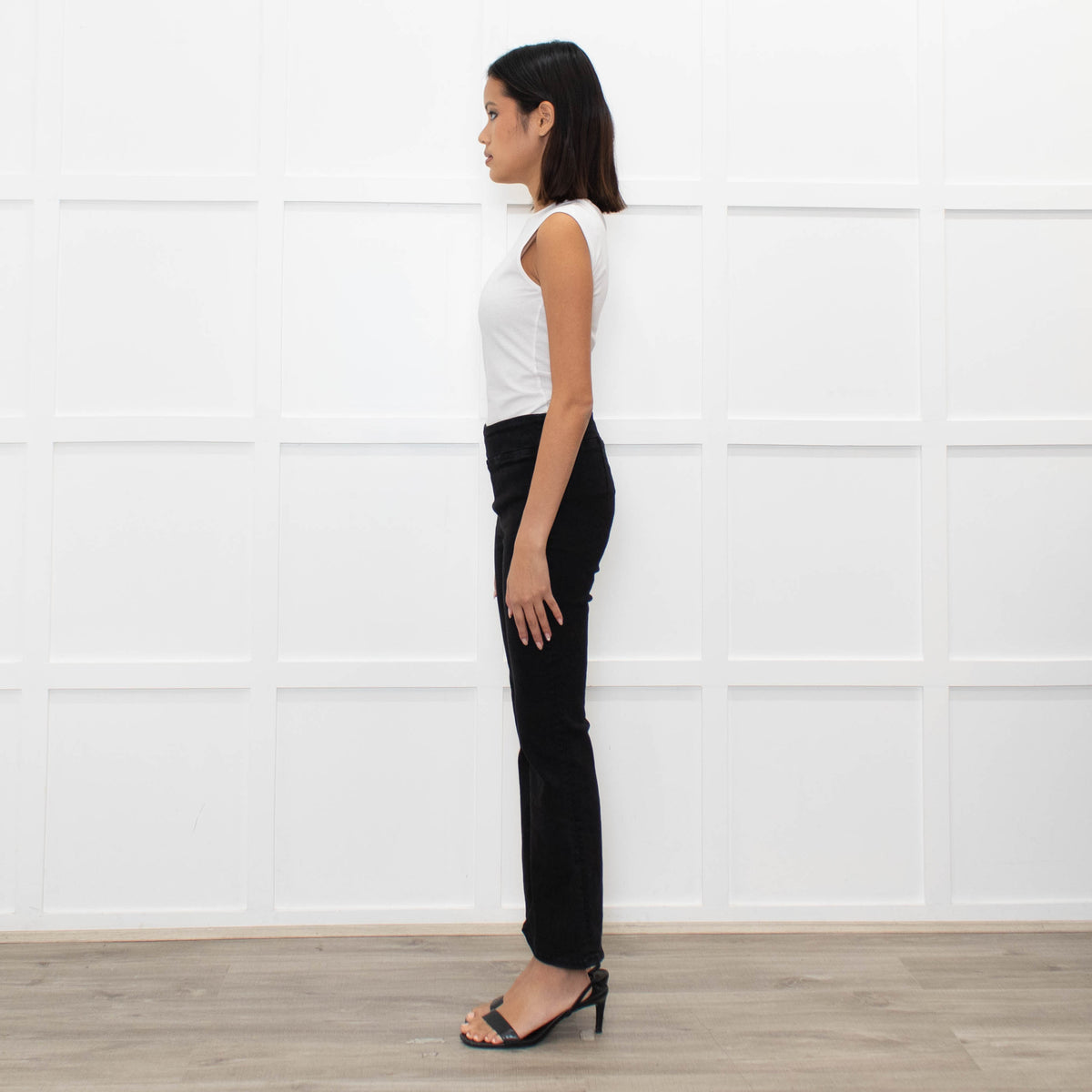 Frame Black Pull One Jeans