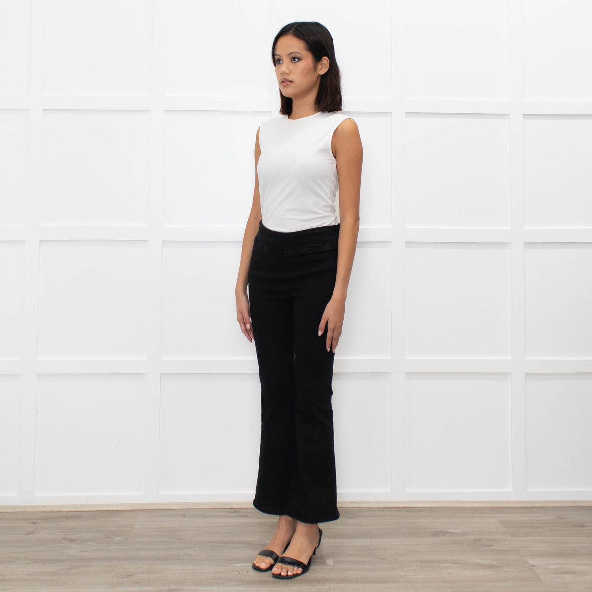 Frame Black Pull One Jeans