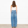 Me+Em Blue Denim Extreme Tapered Oversized Jeans