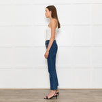 Veronica Beard Jeans Blue Front Pocket Carson Flared Jeans