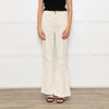 DL1961 Cream Corduroy Flared Trousers