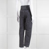 Iro Grey Paper Bag Tie Waist Jeans