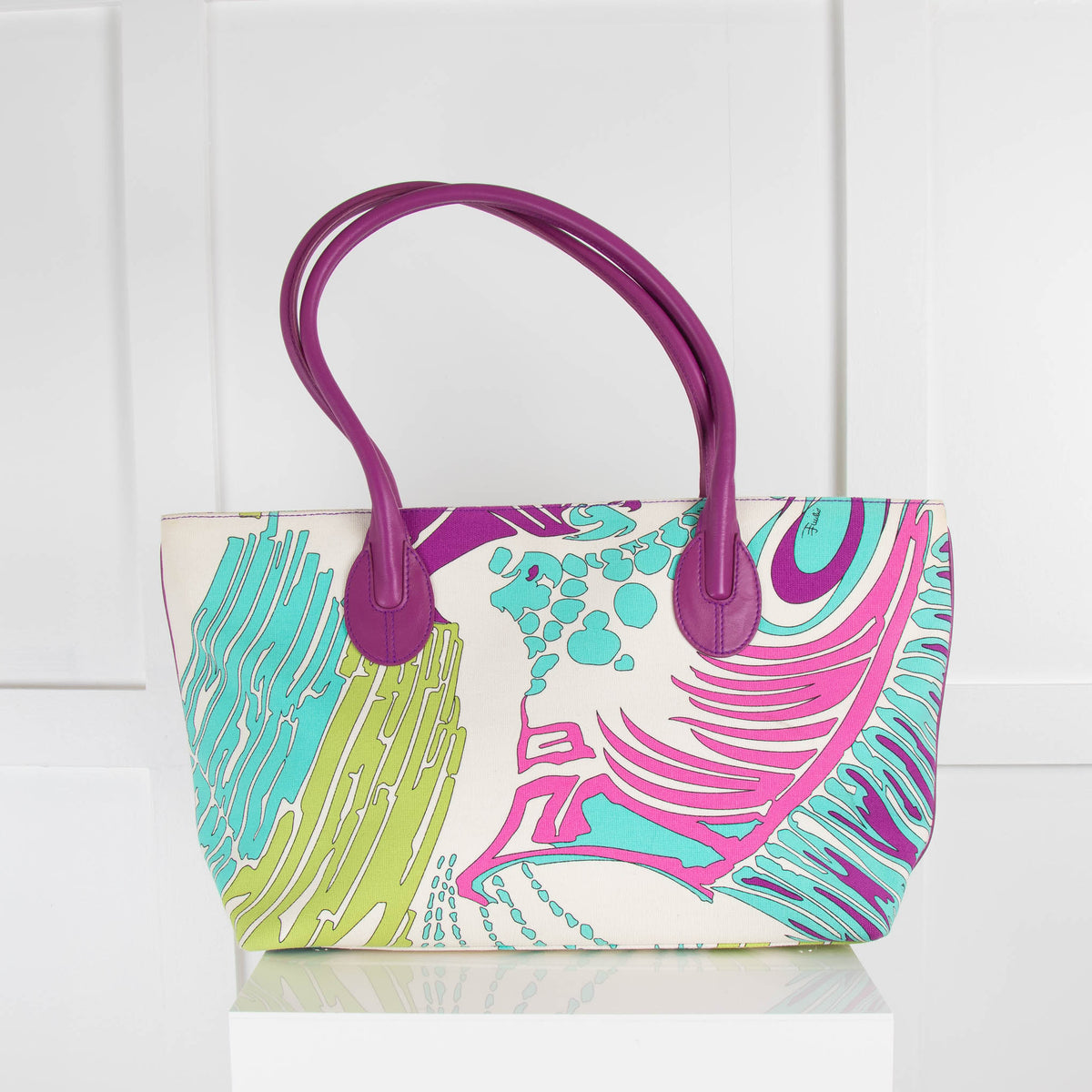 Pucci Patterned Mini Beach Bag