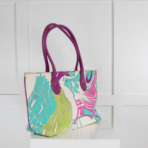 Pucci Patterned Mini Beach Bag