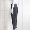 Iro Grey Paper Bag Tie Waist Jeans