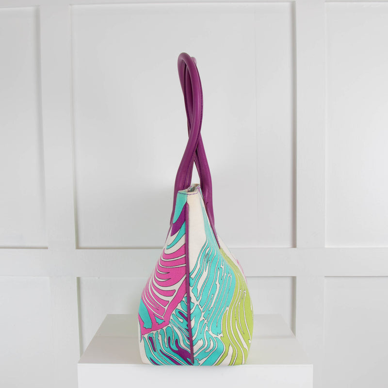 Pucci Patterned Mini Beach Bag