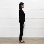 Valentino Black Lace Back Cardigan
