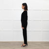 Valentino Black Lace Back Cardigan