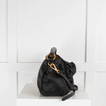 Prada Black Nylon Bow Front Crossbody