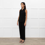 Barney's New York Black Double-Breasted Waistcoat
