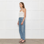 Citizens of Humanity Blue Denim Straight Leg Dylan Jeans