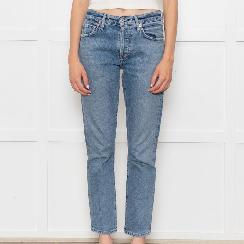 Citizens of Humanity Blue Denim Emerson Slim Leg Jeans