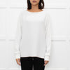 Vince White Long Sleeve Top