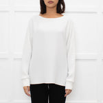 Vince White Long Sleeve Top