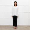 Vince White Long Sleeve Top