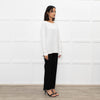 Vince White Long Sleeve Top