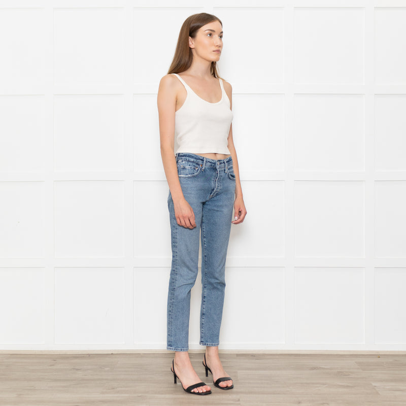 Citizens of Humanity Blue Denim Emerson Slim Leg Jeans