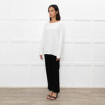 Vince White Long Sleeve Top