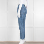 Citizens of Humanity Mid Blue Slim Leg Crop Jean