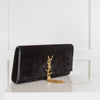 Saint Laurent  Black Suede  Kate Clutch with Dust bag