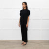 Miu Miu Black Short Ruffle Sleeve Top