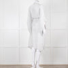 Maurizio Mykonos Grey Lace Tie Waist Duster Coat