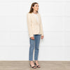 Joseph Pale Yellow/ Cream Wool Blazer