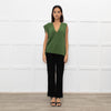 Me + Em Green Knitted Vest