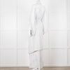 Maurizio Mykonos Grey Lace Wide Leg Trousers