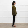 Sarah Pacini Green Mohair Mix Jumper