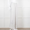 Maurizio Mykonos Grey Lace Wide Leg Trousers