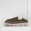 Kennel & Schmenger Khaki Suede Loafers