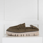 Kennel & Schmenger Khaki Suede Loafers