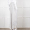 Maurizio Mykonos Grey Lace Wide Leg Trousers