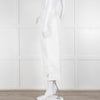 Me + Em White Cotton Cargo Trousers