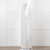Maurizio Mykonos Grey Lace Wide Leg Trousers