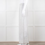 Maurizio Mykonos Grey Lace Wide Leg Trousers