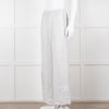 Maurizio Mykonos Grey Lace Wide Leg Trousers