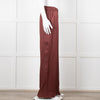 Second Female Brown Satin Wide Leg Trousers